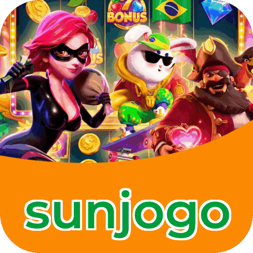 Passo a passo visual mostrando processo de download e instalação do aplicativo sunjogo