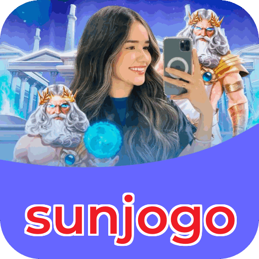 Catálogo slots sunjogo mostrando top jogos Gates Olympus Sweet Bonanza Fortune Tiger Big Bass volatilidade RTP